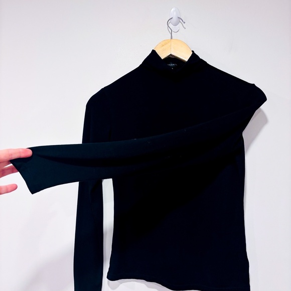 DYNAMITE Black turtleneck top - Picture 6 of 7